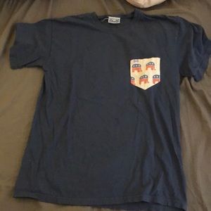 Fraternity Collection pocket tee